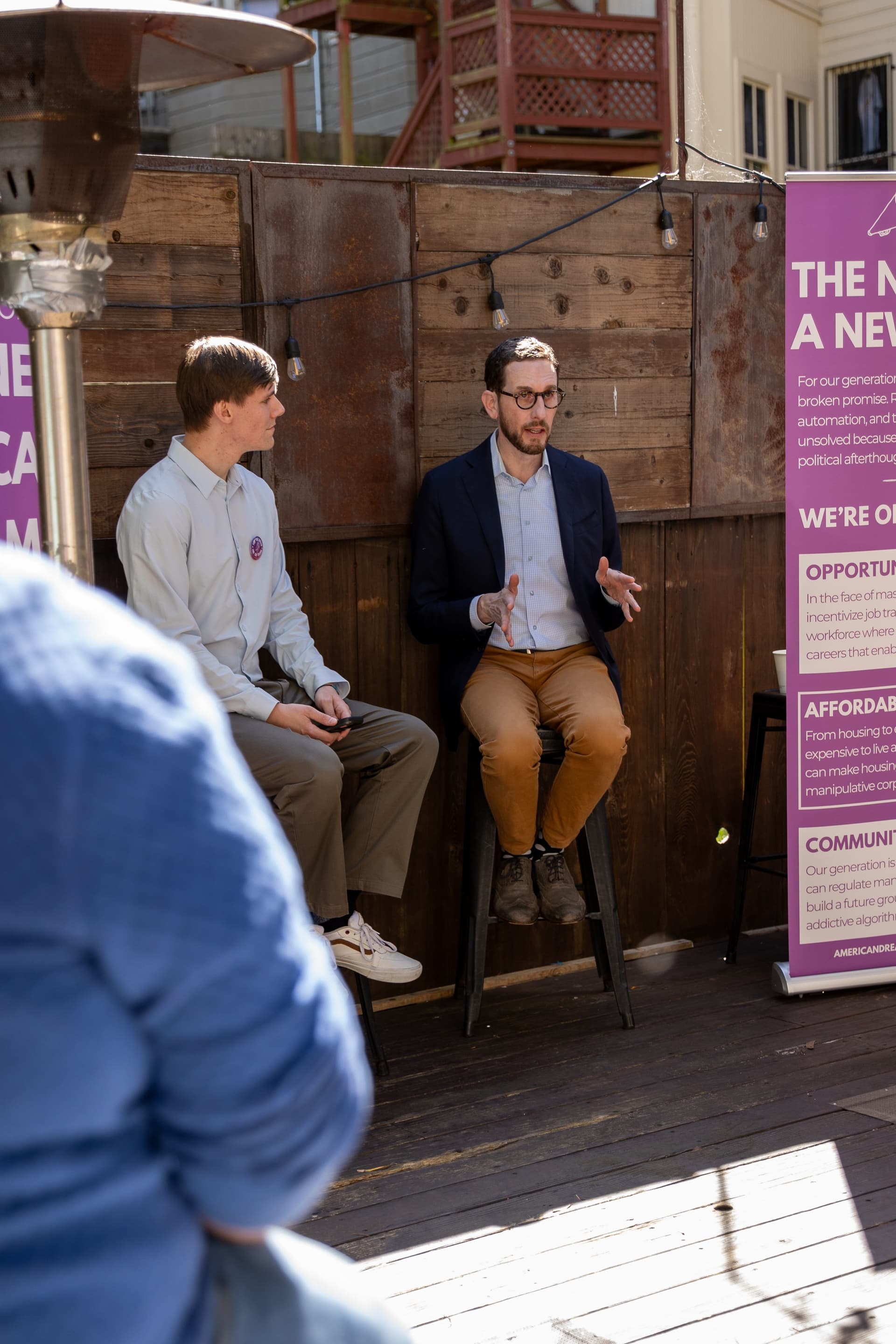 Community conversation event
