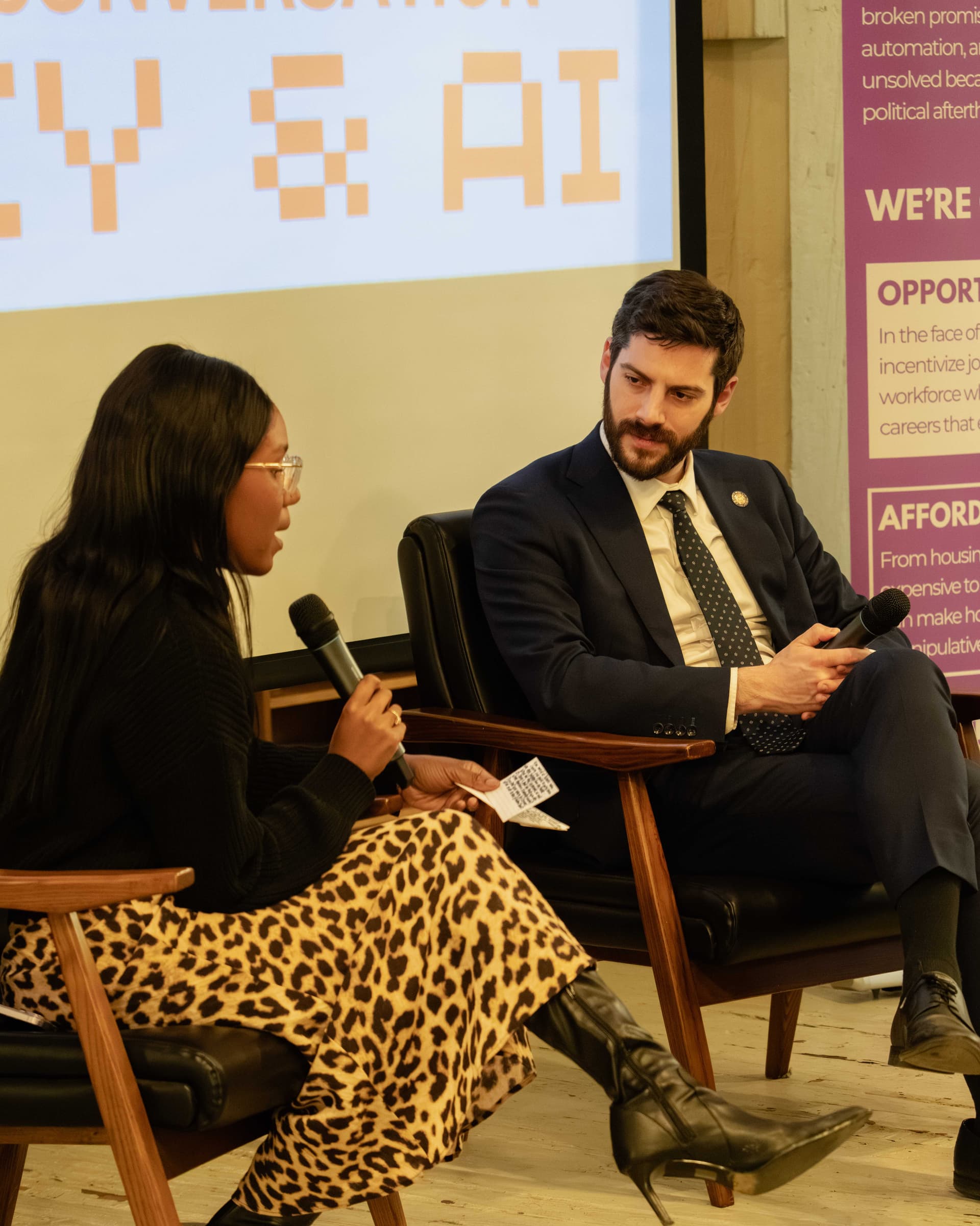 Panel discussion on policy and AI
